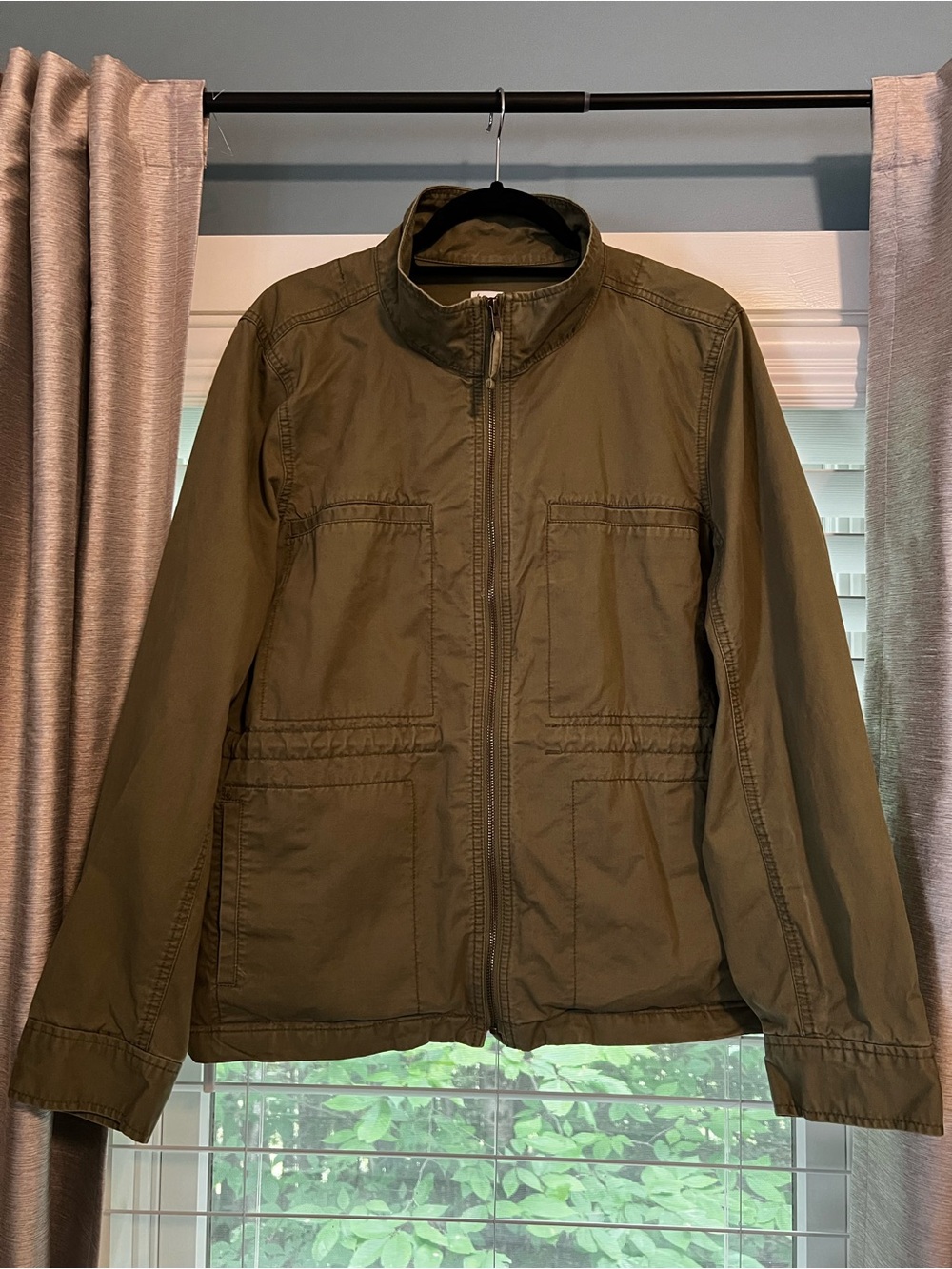 J. Crew Utility Field Jacket in Army Green (XXL)